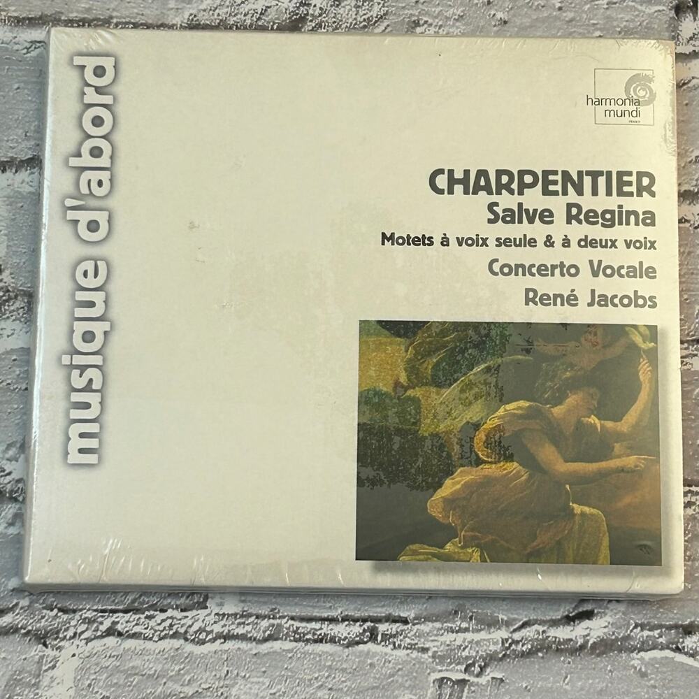 Charpentier – Salve Regina Motets CD 2000 Baroque Concerto Vocale harmonia mundi